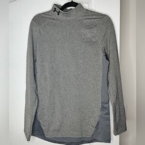 Under Armour Grey Long Sleeve Mock Neck Top